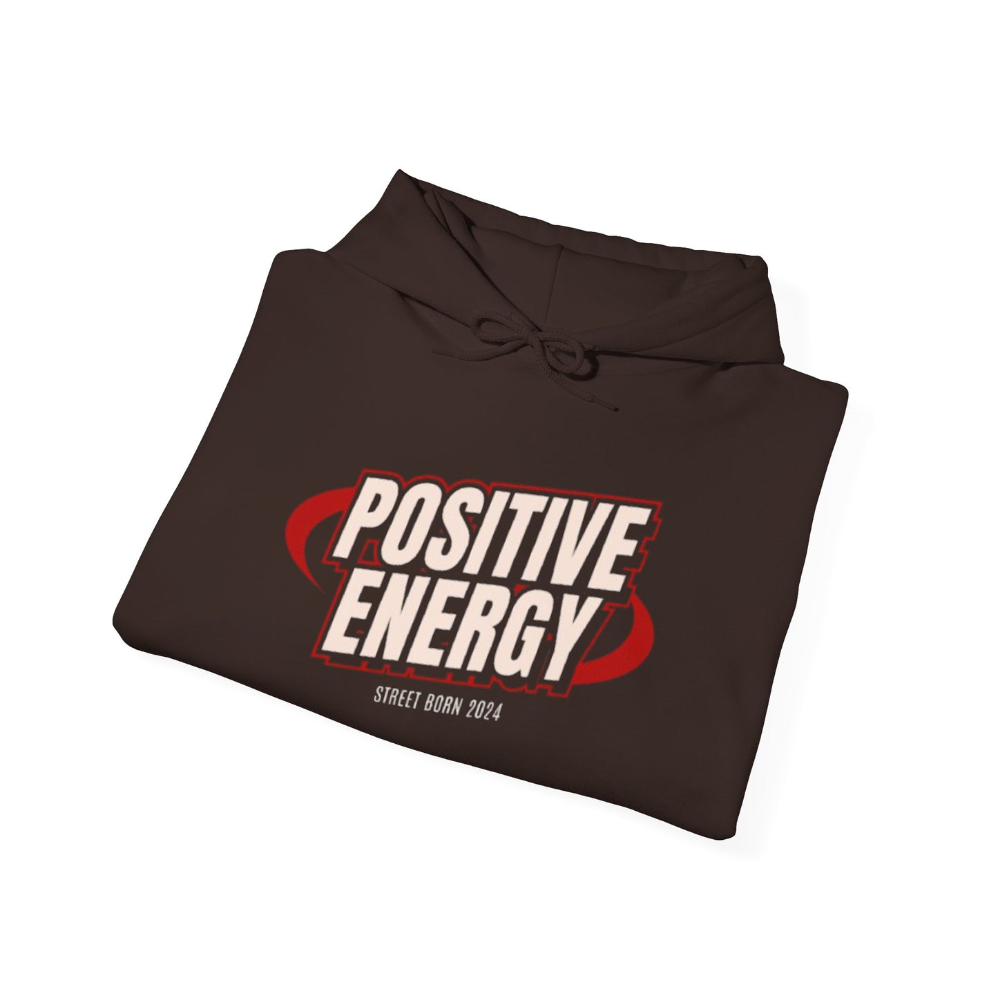 Positive Energy Men Heavy Blend™ Hoodie - Cozy Sweatshirt , Perfect Gift for Holidays, Chill Vibes