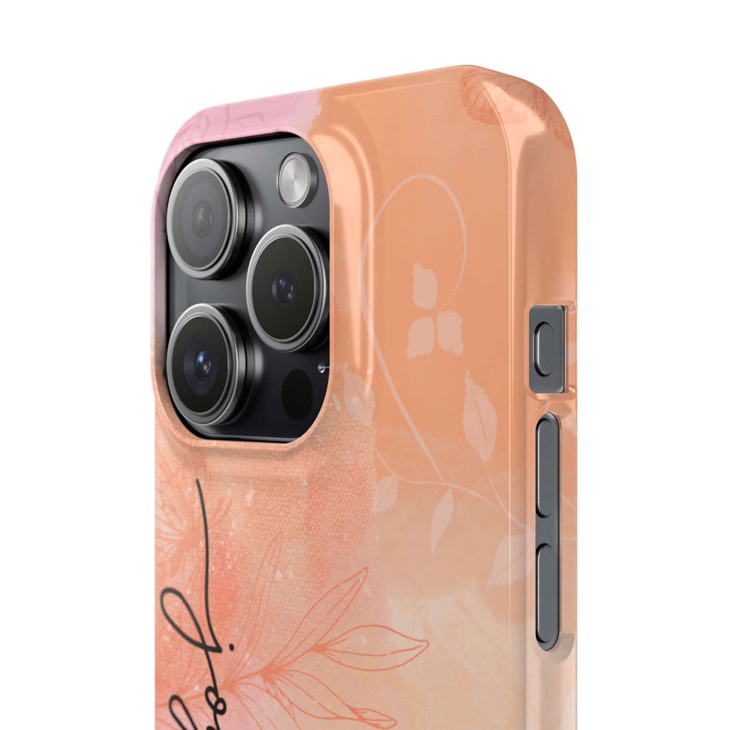 Joyful Slim Phone Case | Floral Design | Gifts for Her | Birthday | Everyday Style | Phone Accessory | Trendy Slim Cases