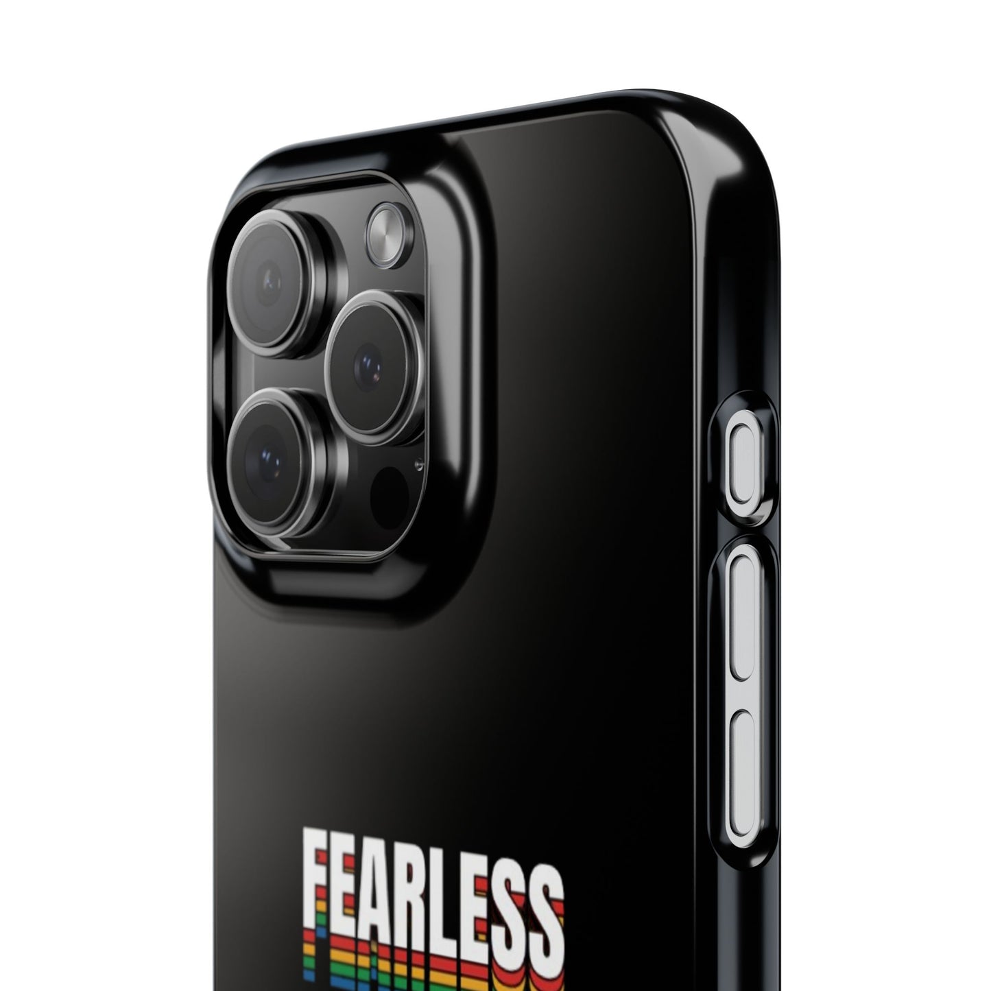 Fearless Slim Phone Case, Stylish Cellphone Cover, Accessory, Gift for Friends