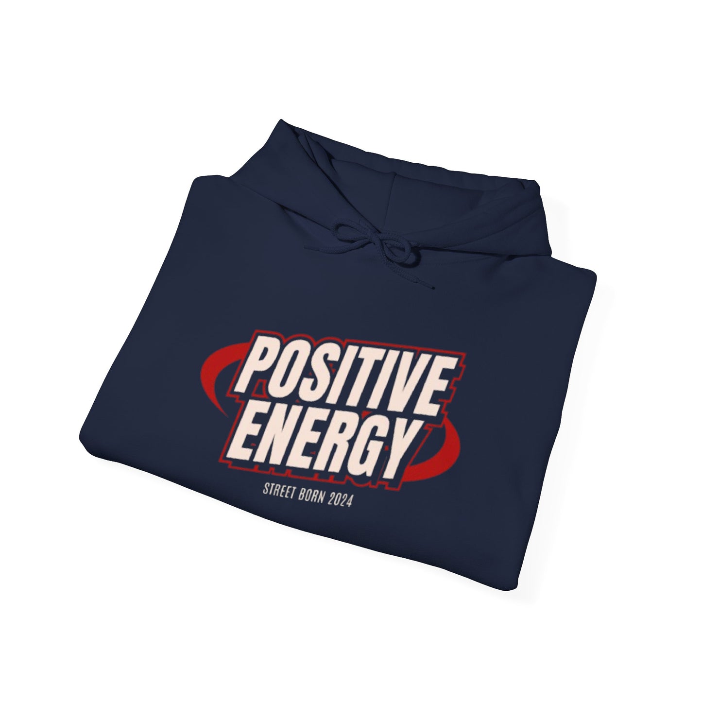 Positive Energy Men Heavy Blend™ Hoodie - Cozy Sweatshirt , Perfect Gift for Holidays, Chill Vibes