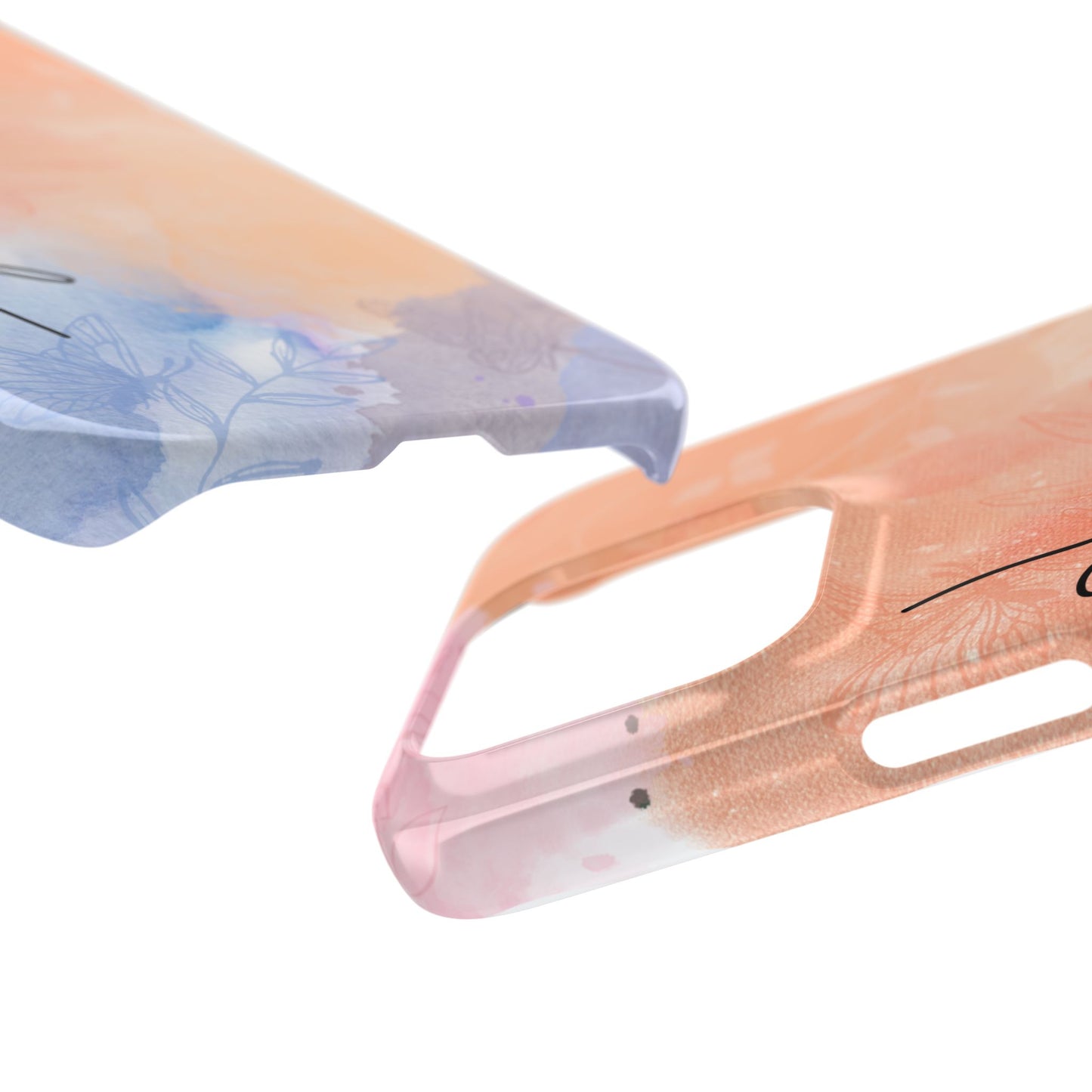 Joyful Slim Phone Case | Floral Design | Gifts for Her | Birthday | Everyday Style | Phone Accessory | Trendy Slim Cases