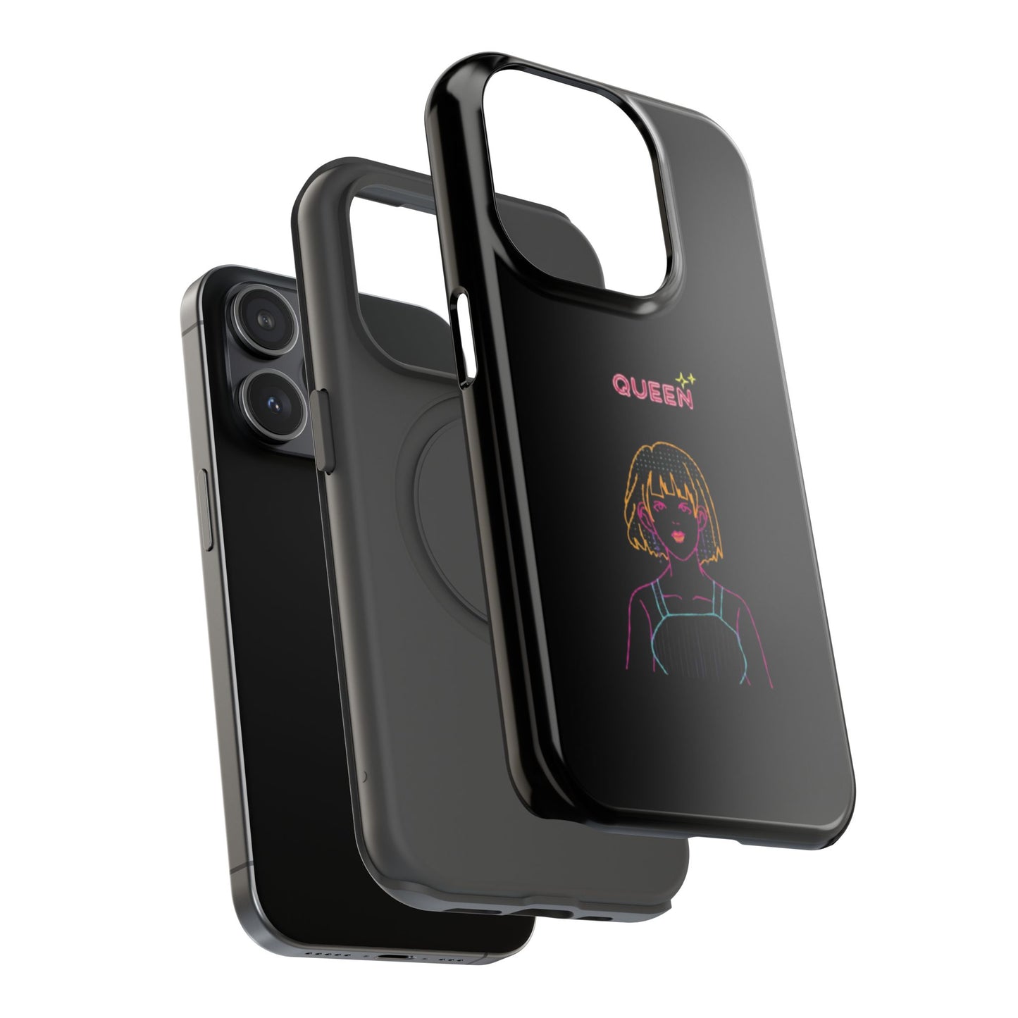 Impact-Resistant Phone Case, Stylish and Durable Phone Covers, Gift for Her, Birthday Essentials, Smartphone Accessories
