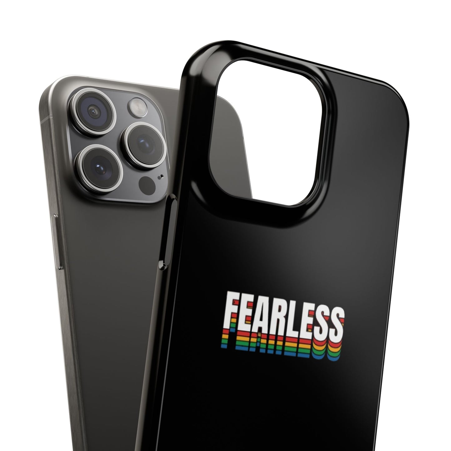 Fearless Slim Phone Case, Stylish Cellphone Cover, Accessory, Gift for Friends