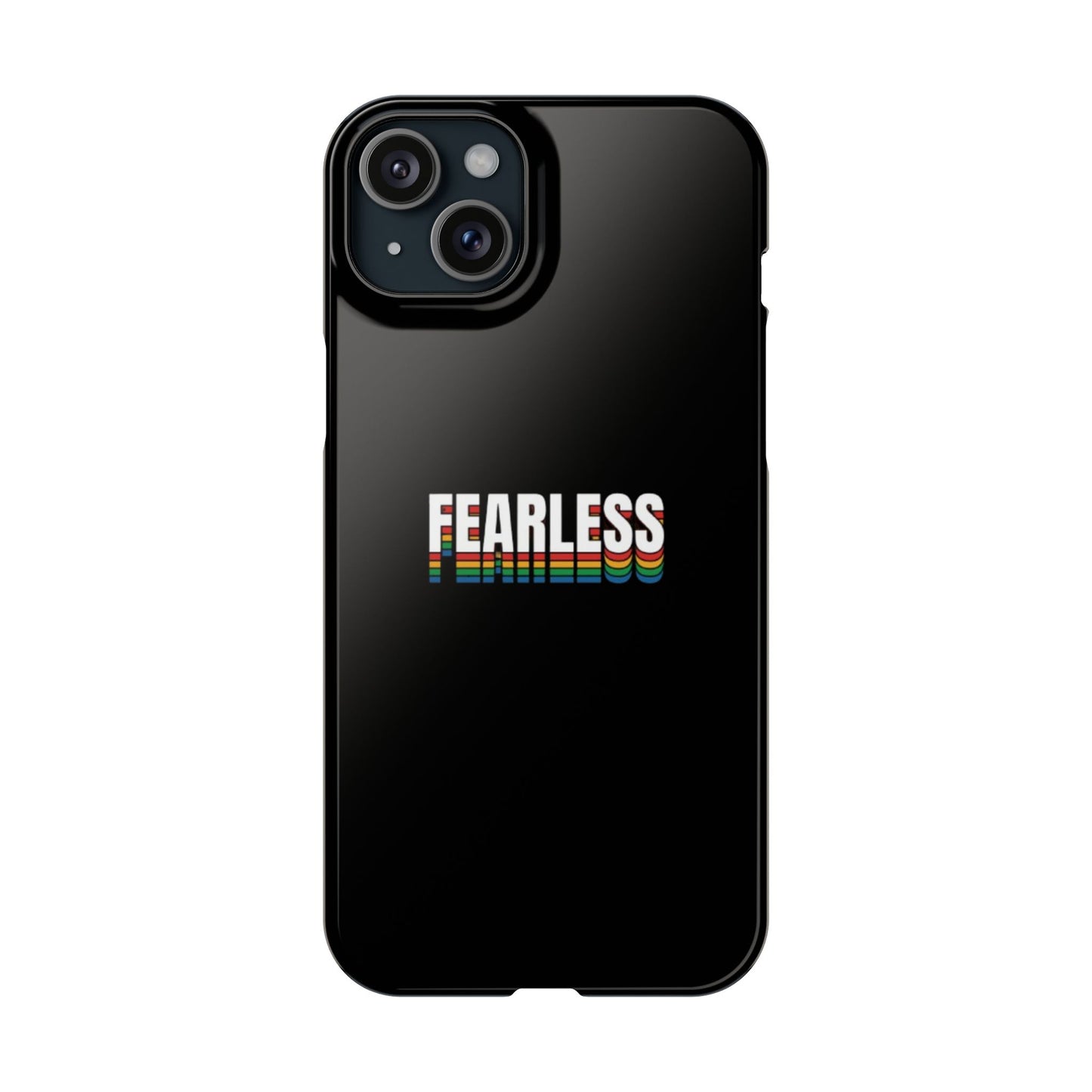 Fearless Slim Phone Case, Stylish Cellphone Cover, Accessory, Gift for Friends