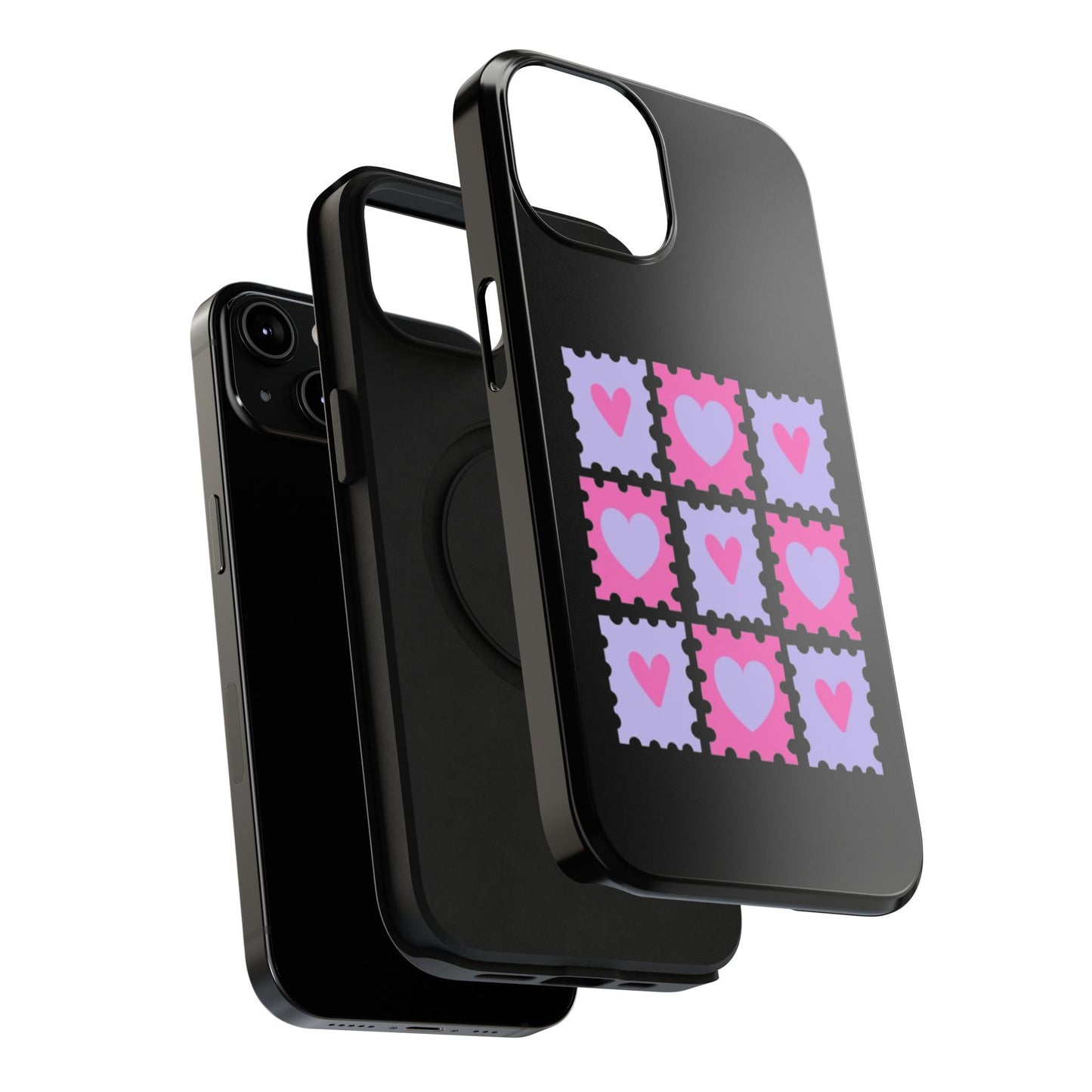 Heartfelt Impact-Resistant Phone Case | Cute , Durable Phone Cover, Stylish Protector, Unique Love Design, Heart Theme