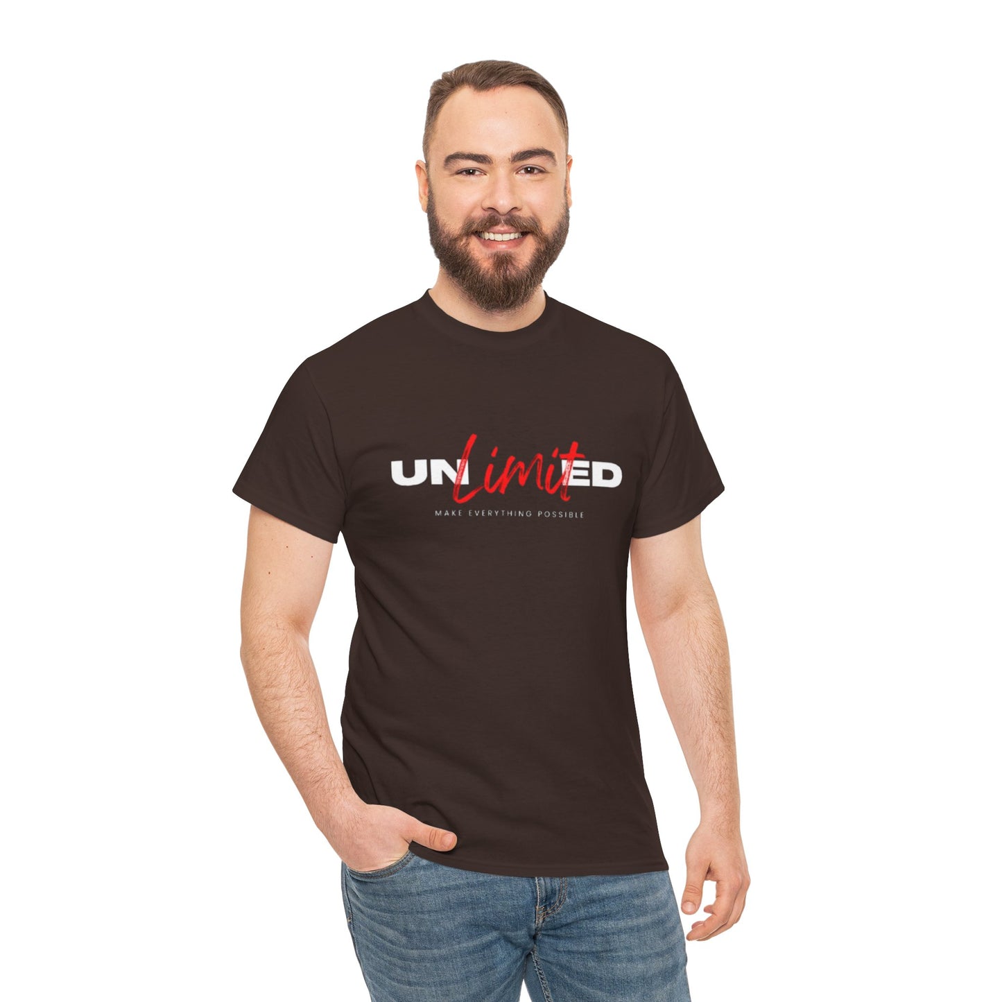 Men Heavy Cotton Tee - Casual Wear, Gift for Him , Streetwear, Weekend Vibes, Motivation Apparel, Perfect for Events