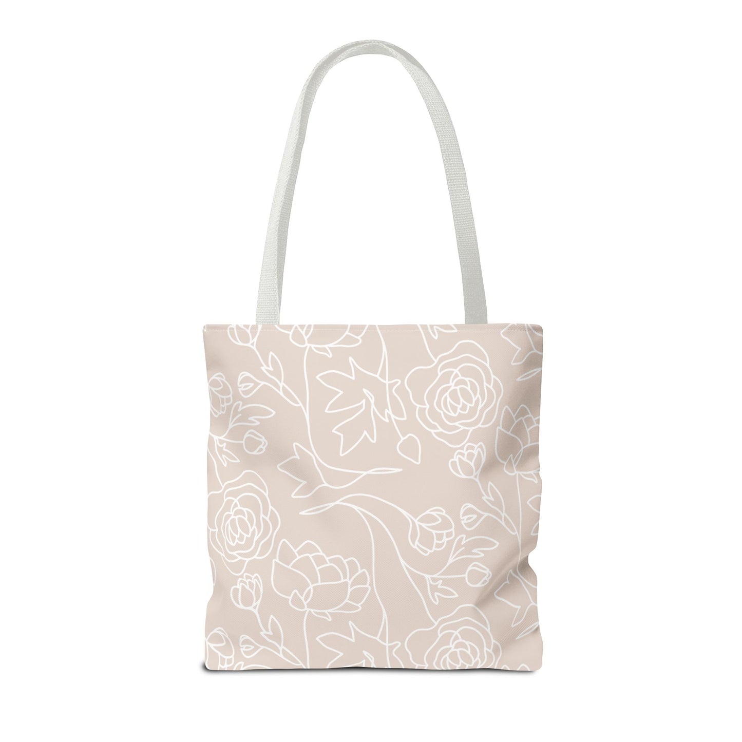 Inspirational Floral Tote Bag |Bag for Everyday Use, Eco-Friendly Gift, Shopping Bag, Beach Tote, Gift for Friends