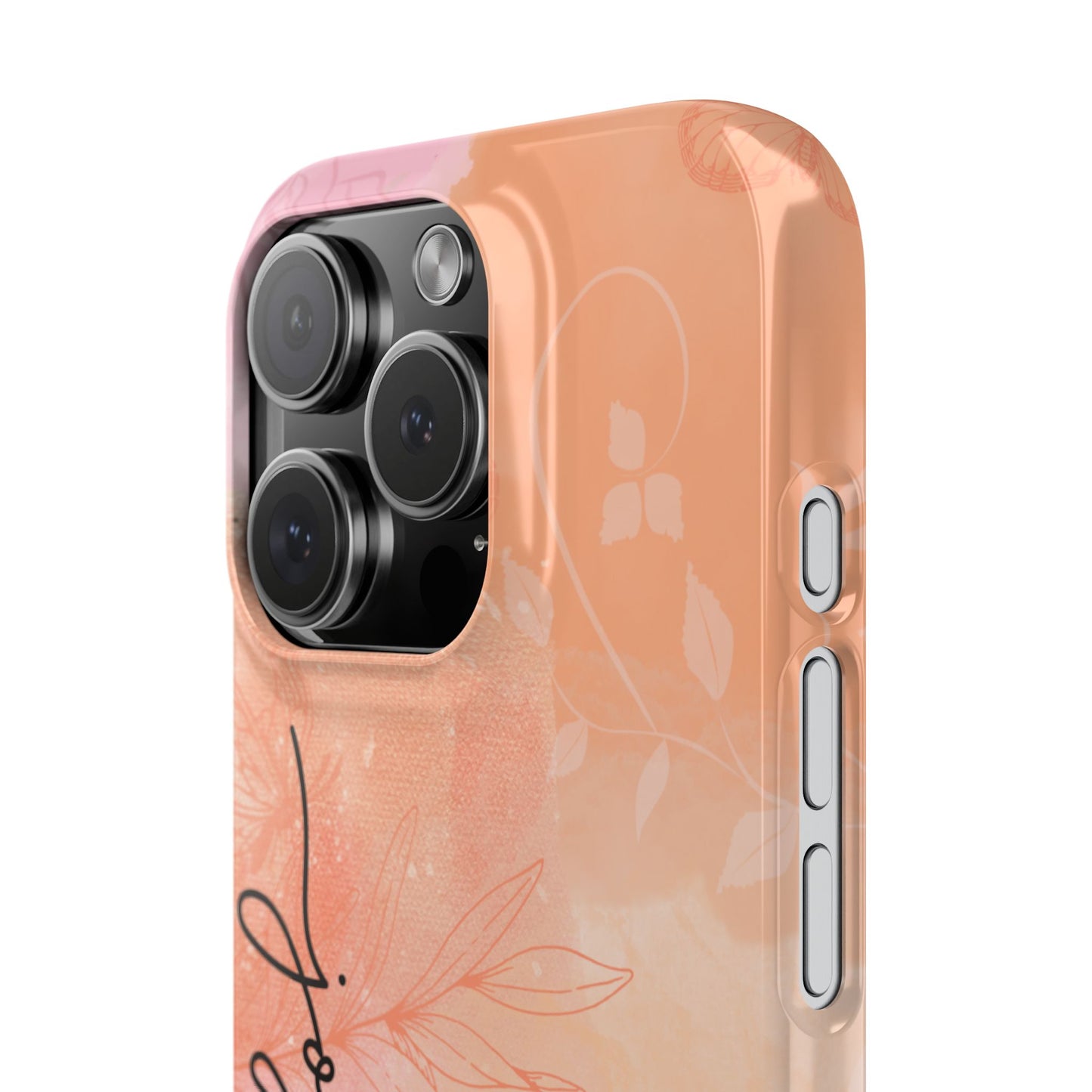 Joyful Slim Phone Case | Floral Design | Gifts for Her | Birthday | Everyday Style | Phone Accessory | Trendy Slim Cases