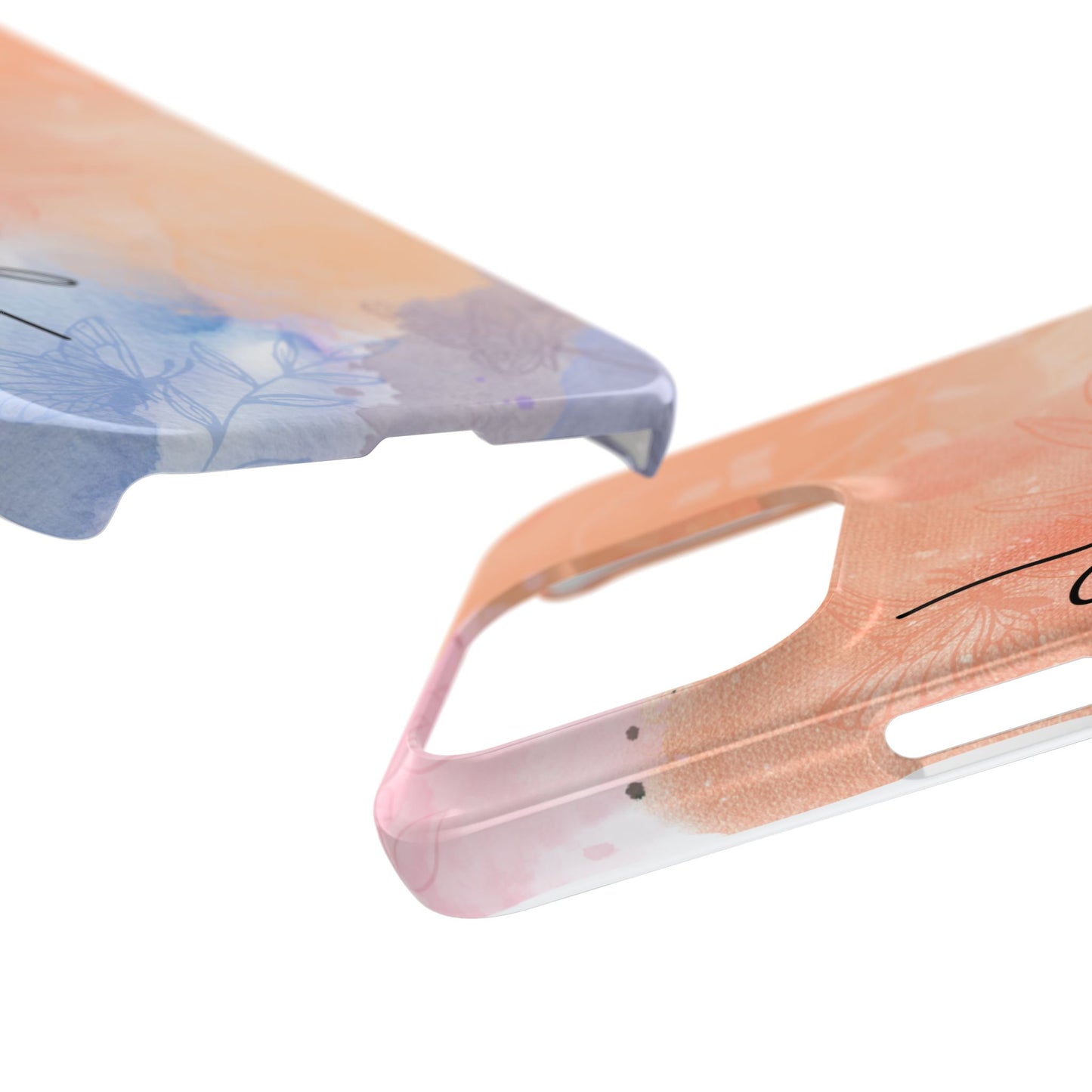 Joyful Slim Phone Case | Floral Design | Gifts for Her | Birthday | Everyday Style | Phone Accessory | Trendy Slim Cases