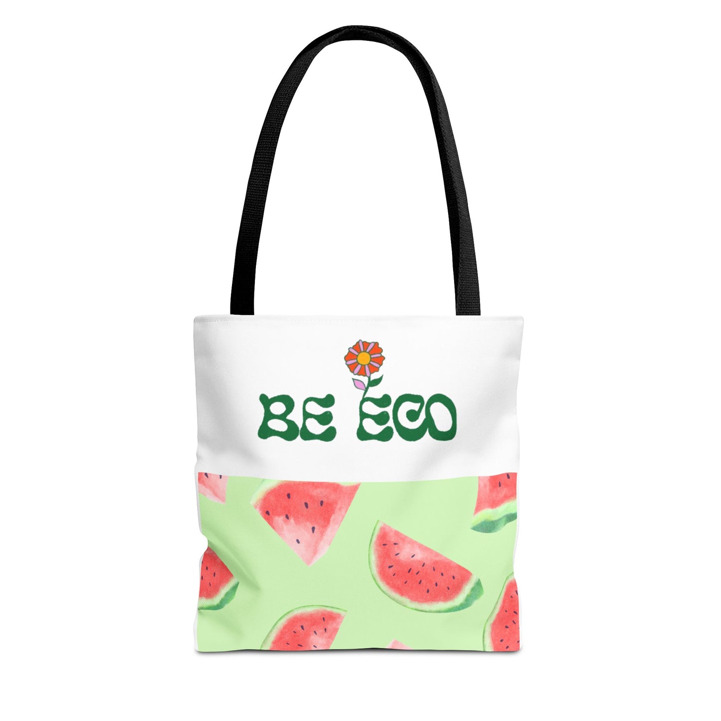 Eco-Friendly Print Tote Bag, Sustainable Summer Accessory, Reusable Grocery Bag, Gift for Eco-Conscious Friends, Beach Bag