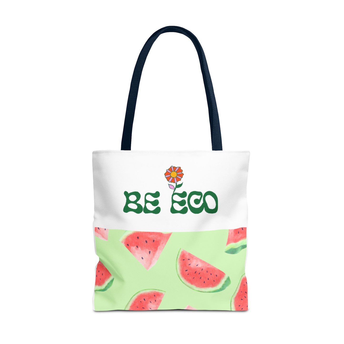 Eco-Friendly Print Tote Bag, Sustainable Summer Accessory, Reusable Grocery Bag, Gift for Eco-Conscious Friends, Beach Bag