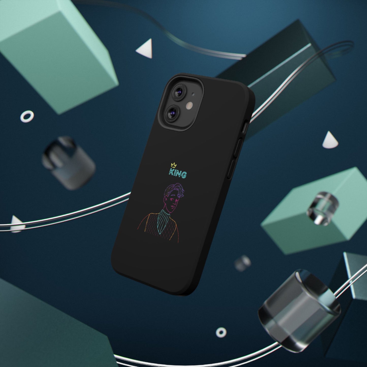 Impact-Resistant Phone Case – Durable, Stylish Protection for Your Phone, Gift for Royalty Enthusiasts, Smartphone