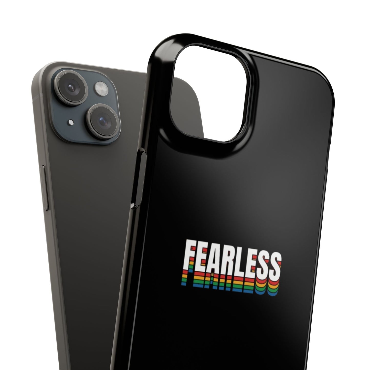 Fearless Slim Phone Case, Stylish Cellphone Cover, Accessory, Gift for Friends