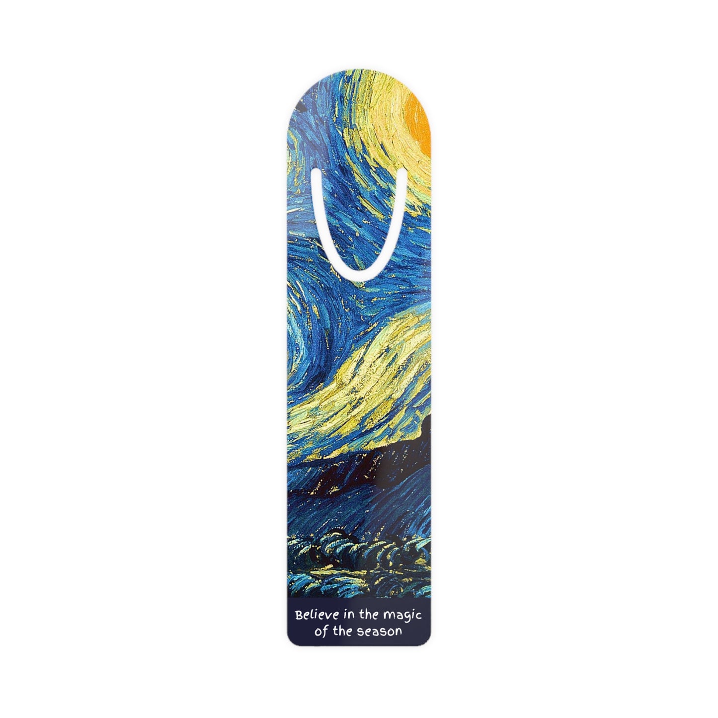 Artistic Bookmark - Unique, Gifts for Readers, Book Lovers, Cozy Reading Accessories, Believe in the Magic