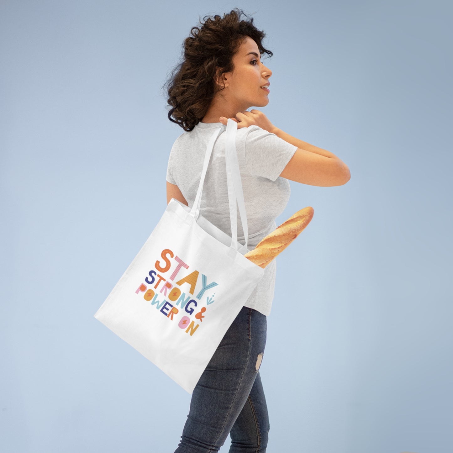 Colourful Tote Bag, Shopping Bag, Eco-Friendly Carryall, Gift for Her, Everyday Use