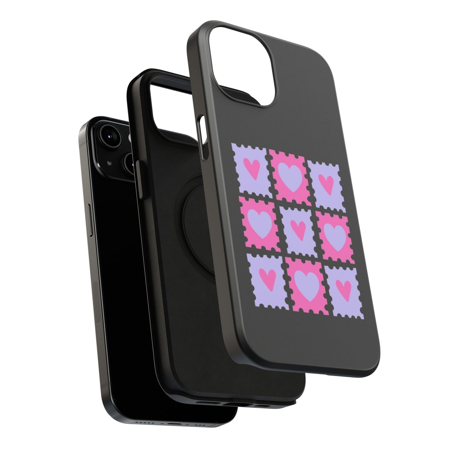 Heartfelt Impact-Resistant Phone Case | Cute , Durable Phone Cover, Stylish Protector, Unique Love Design, Heart Theme