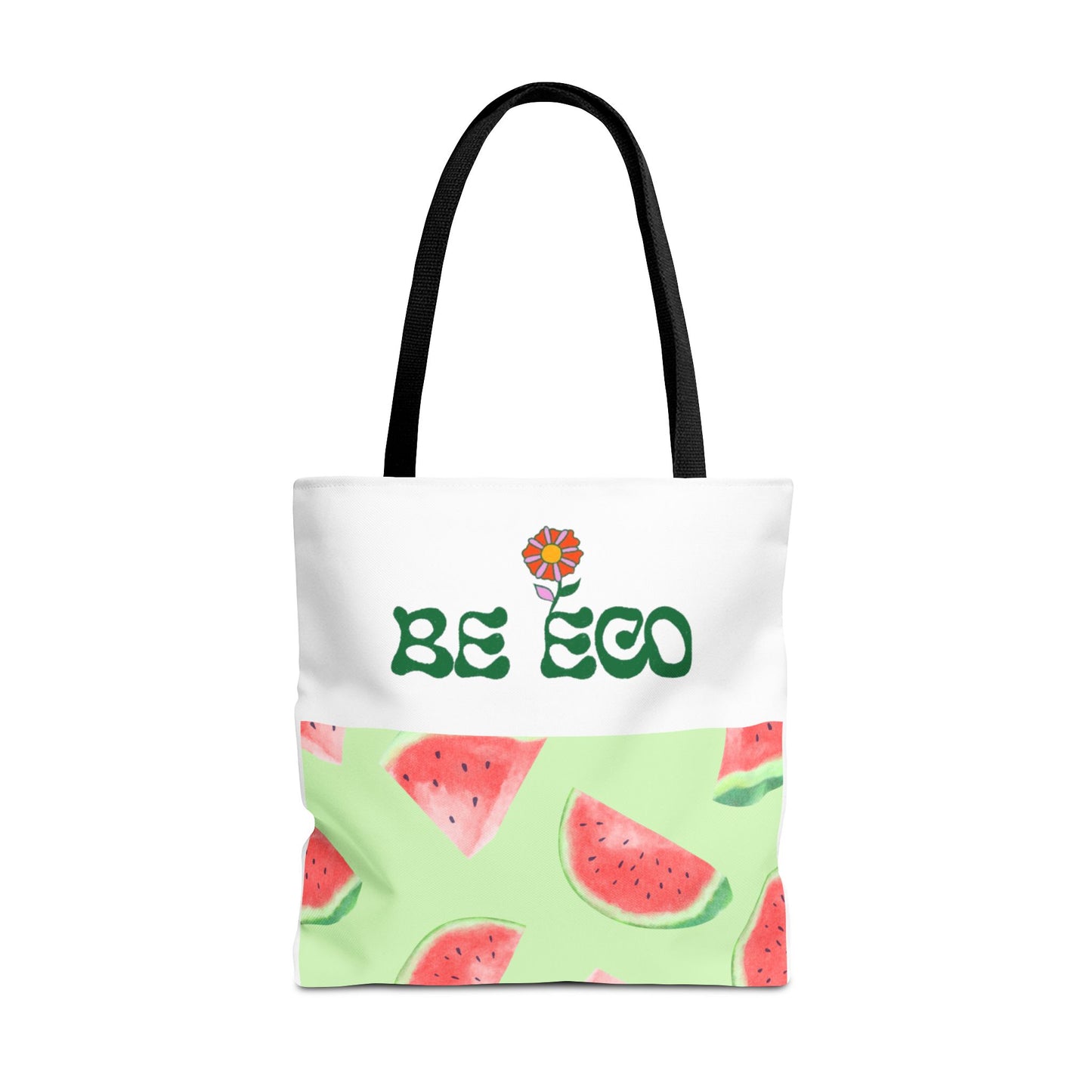 Eco-Friendly Print Tote Bag, Sustainable Summer Accessory, Reusable Grocery Bag, Gift for Eco-Conscious Friends, Beach Bag