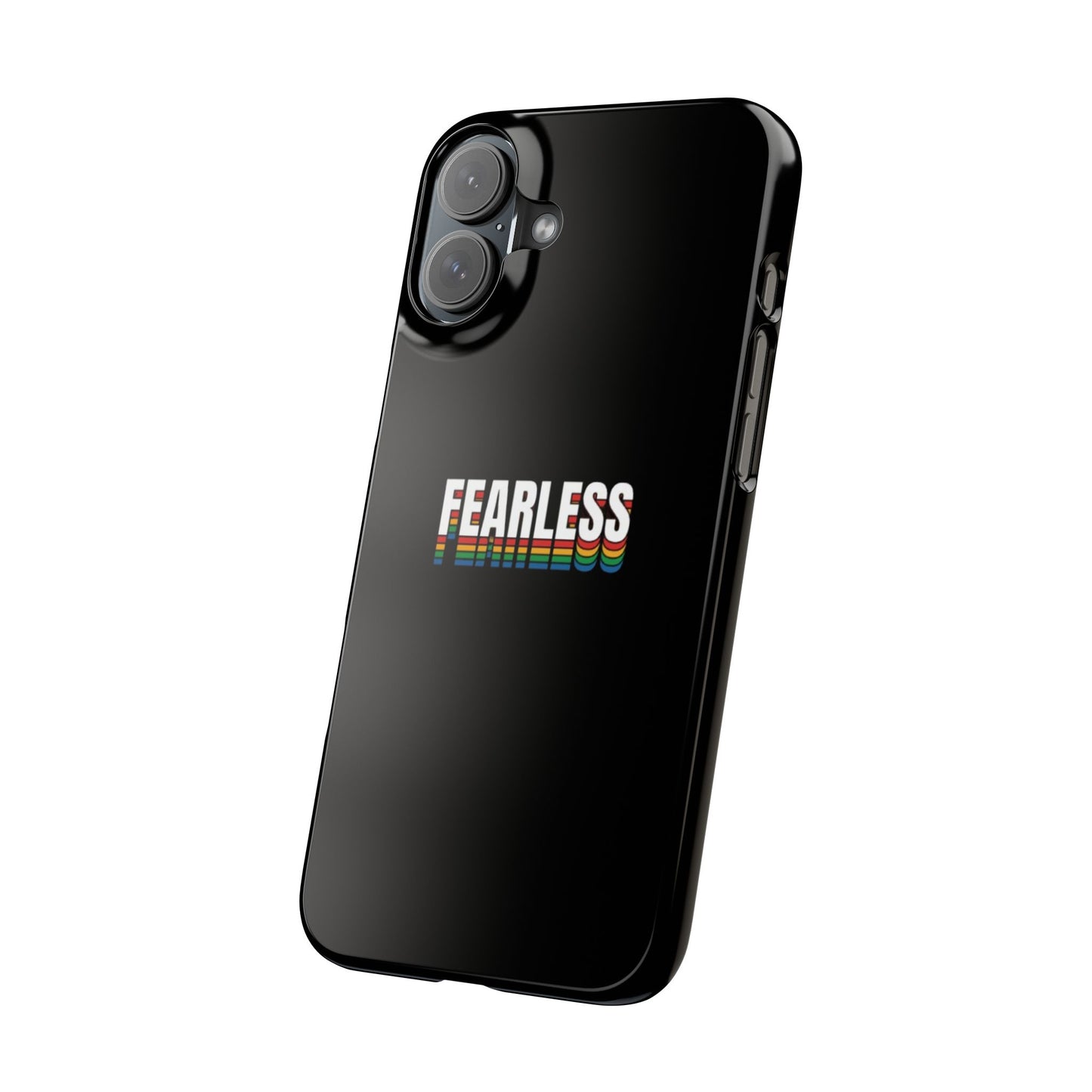 Fearless Slim Phone Case, Stylish Cellphone Cover, Accessory, Gift for Friends