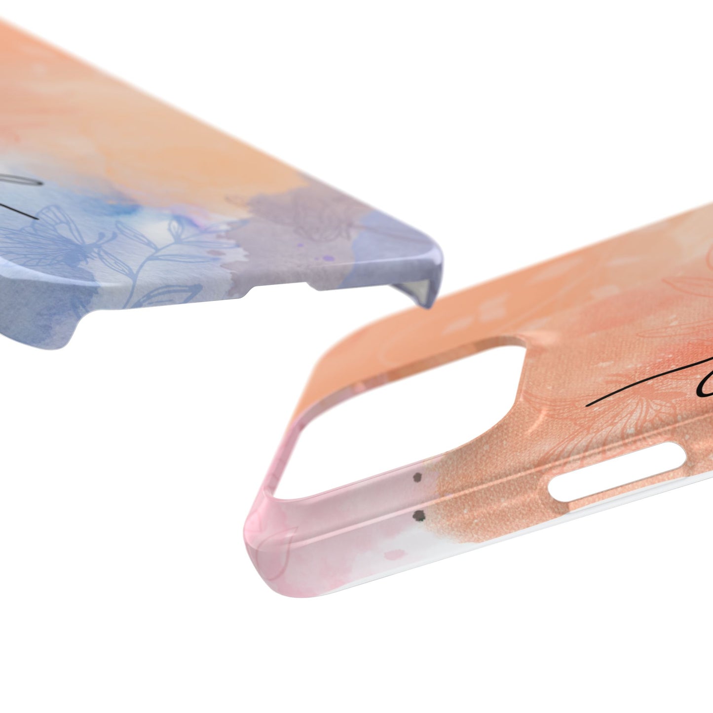 Joyful Slim Phone Case | Floral Design | Gifts for Her | Birthday | Everyday Style | Phone Accessory | Trendy Slim Cases