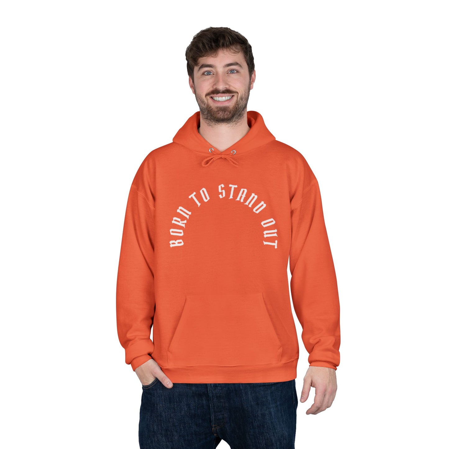 Men Gothic Hoodie, Eco-Friendly Sweatshirt, Skull Art Design, Unique Gift for Him