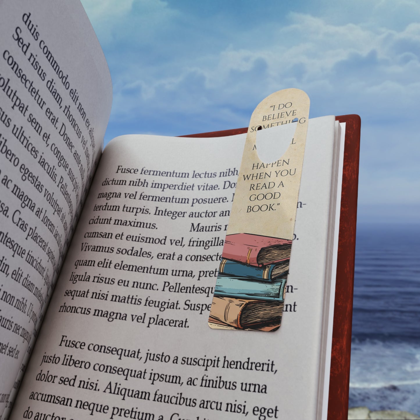 Magical Reading Bookmark, Literary Gift, Book Lover Accessory, Personalized Bookmark, Reading Accessory, Gift for Readers