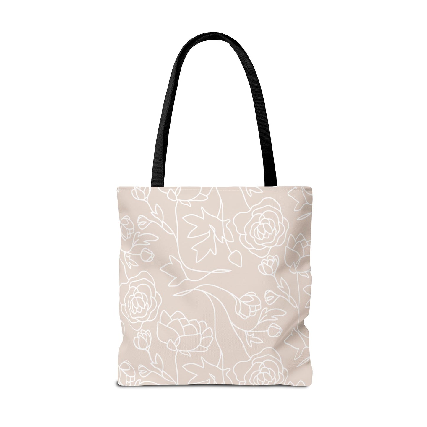 Inspirational Floral Tote Bag |Bag for Everyday Use, Eco-Friendly Gift, Shopping Bag, Beach Tote, Gift for Friends