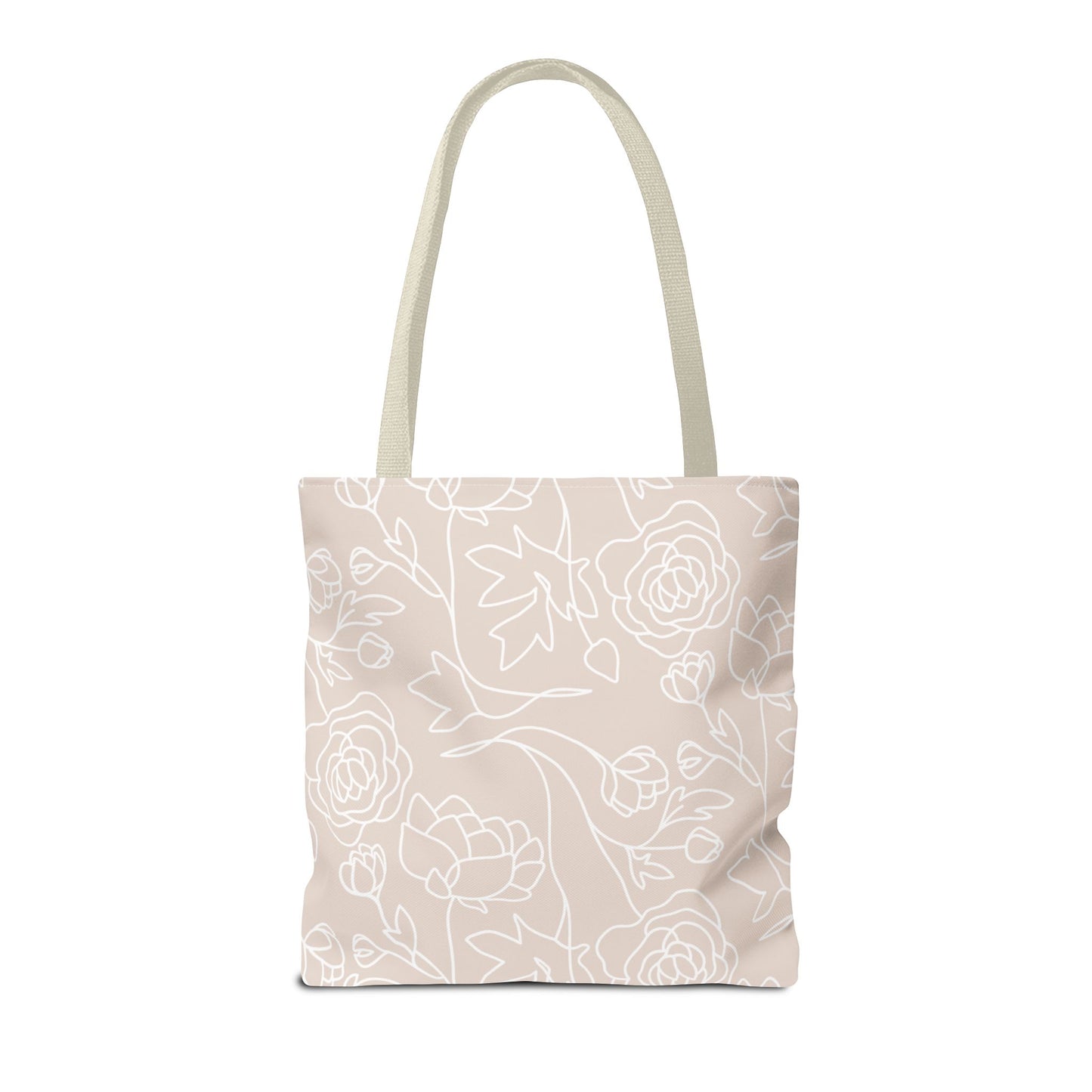 Inspirational Floral Tote Bag |Bag for Everyday Use, Eco-Friendly Gift, Shopping Bag, Beach Tote, Gift for Friends