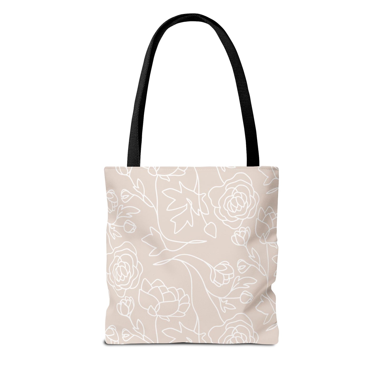 Inspirational Floral Tote Bag |Bag for Everyday Use, Eco-Friendly Gift, Shopping Bag, Beach Tote, Gift for Friends