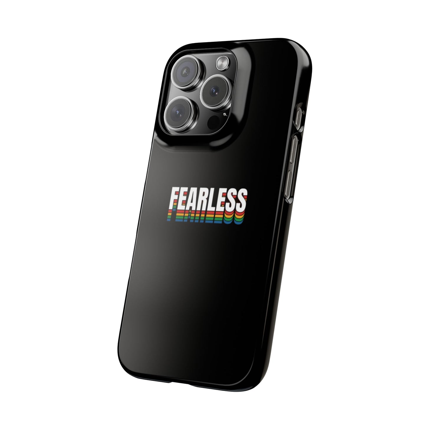 Fearless Slim Phone Case, Stylish Cellphone Cover, Accessory, Gift for Friends