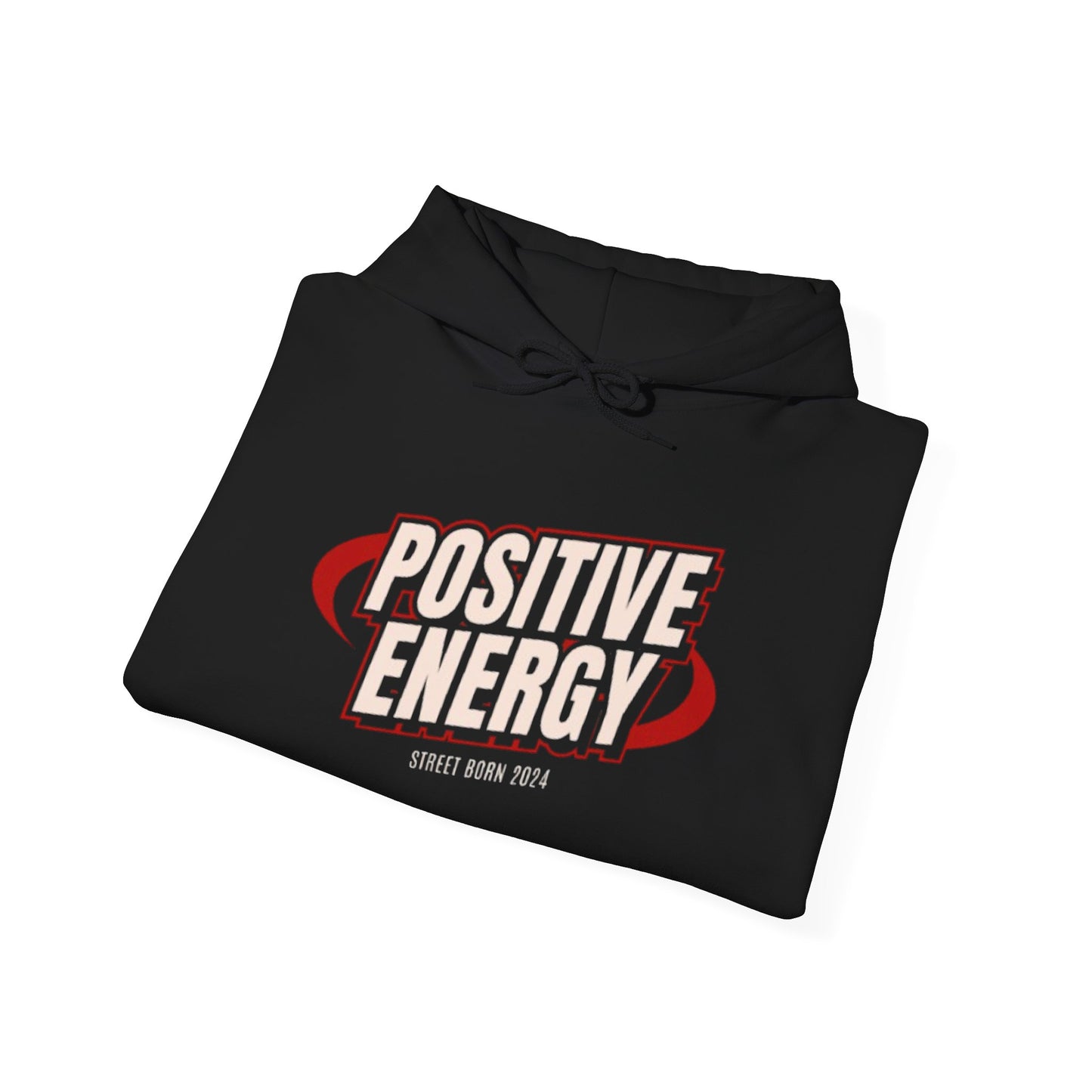 Positive Energy Men Heavy Blend™ Hoodie - Cozy Sweatshirt , Perfect Gift for Holidays, Chill Vibes