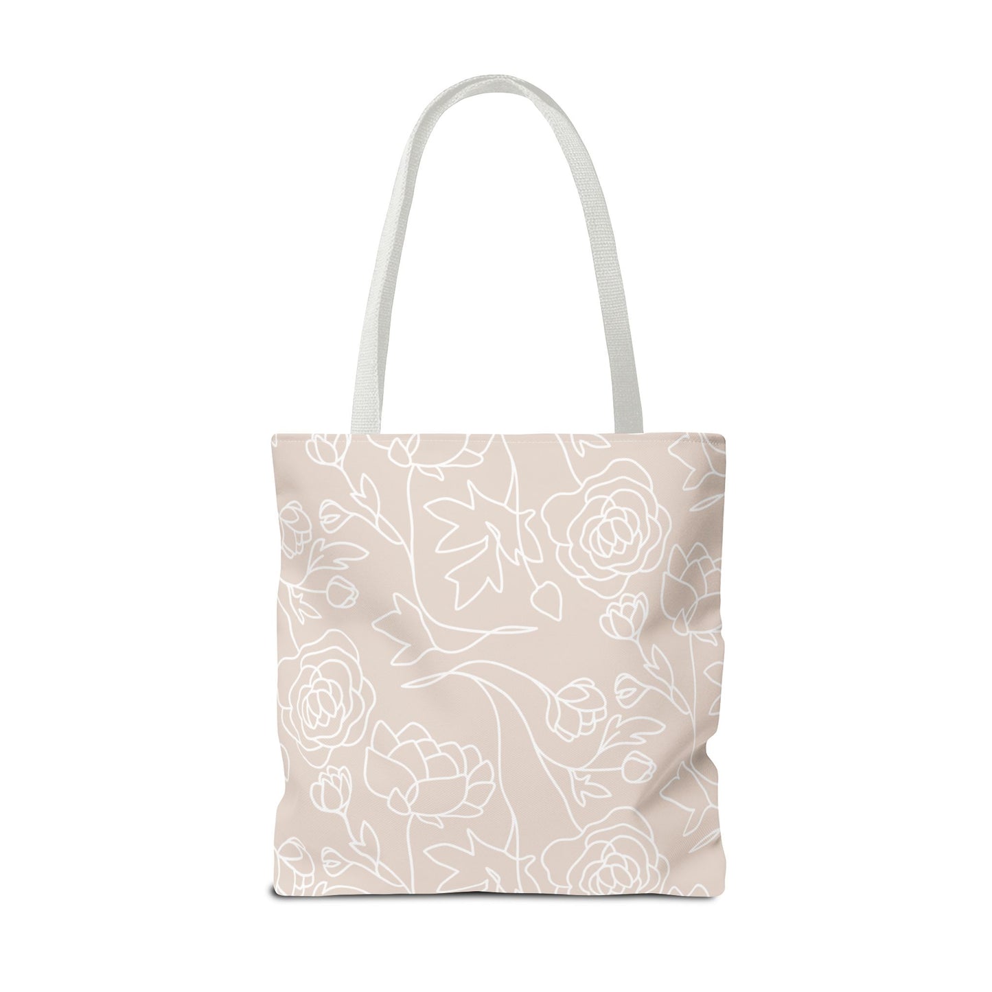 Inspirational Floral Tote Bag |Bag for Everyday Use, Eco-Friendly Gift, Shopping Bag, Beach Tote, Gift for Friends