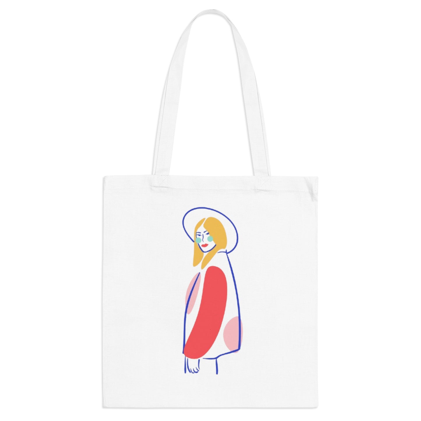 Colourful Tote Bag, Shopping Bag, Eco-Friendly Carryall, Gift for Her, Everyday Use