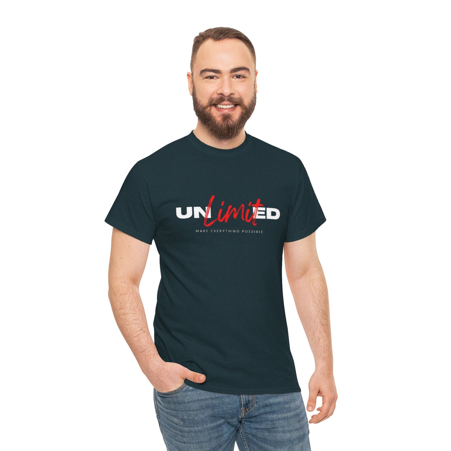 Men Heavy Cotton Tee - Casual Wear, Gift for Him , Streetwear, Weekend Vibes, Motivation Apparel, Perfect for Events