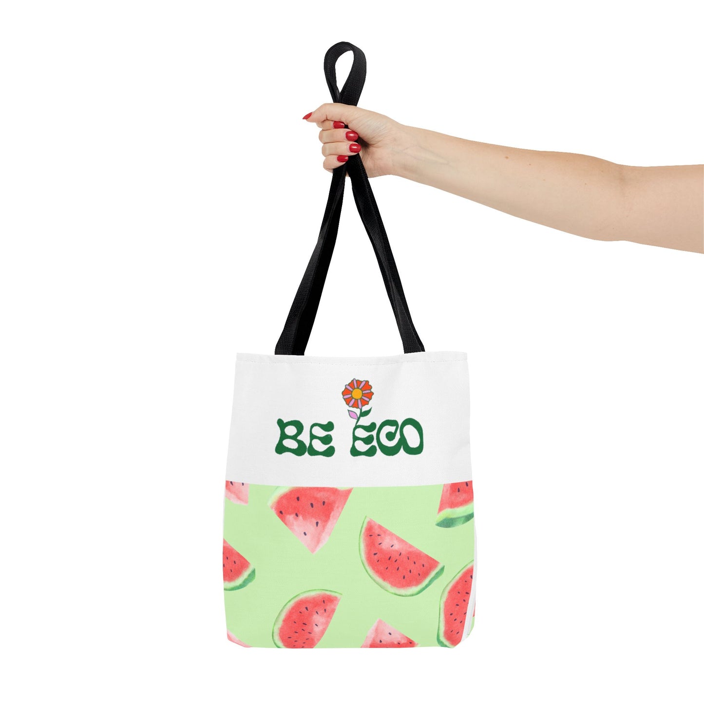 Eco-Friendly Print Tote Bag, Sustainable Summer Accessory, Reusable Grocery Bag, Gift for Eco-Conscious Friends, Beach Bag