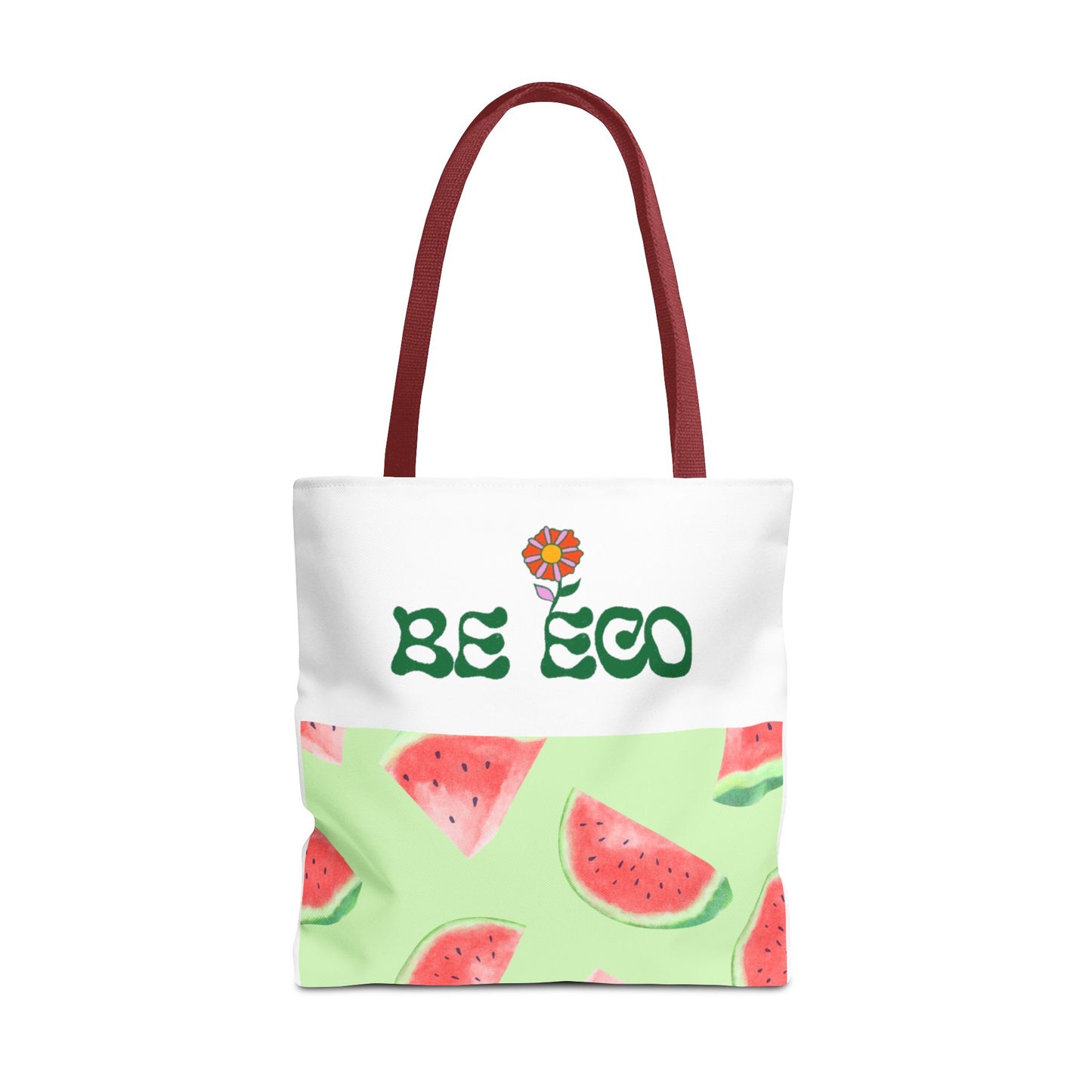 Eco-Friendly Print Tote Bag, Sustainable Summer Accessory, Reusable Grocery Bag, Gift for Eco-Conscious Friends, Beach Bag