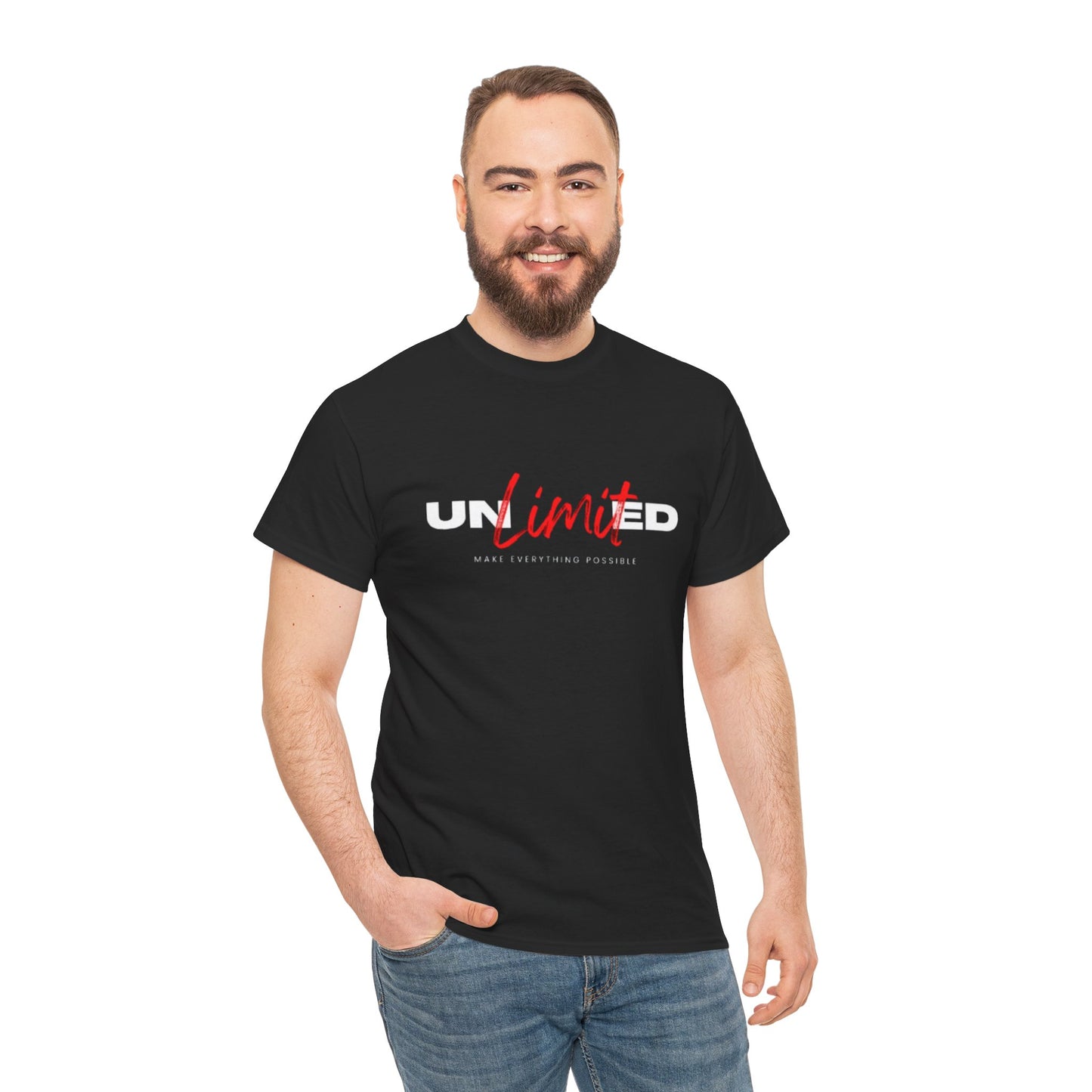 Men Heavy Cotton Tee - Casual Wear, Gift for Him , Streetwear, Weekend Vibes, Motivation Apparel, Perfect for Events