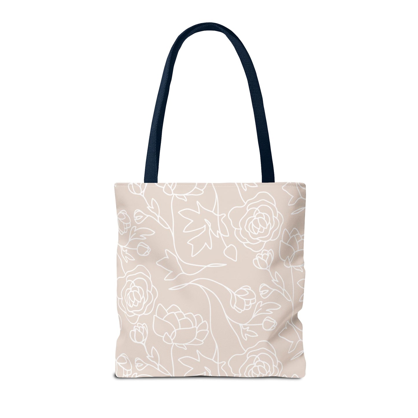 Inspirational Floral Tote Bag |Bag for Everyday Use, Eco-Friendly Gift, Shopping Bag, Beach Tote, Gift for Friends