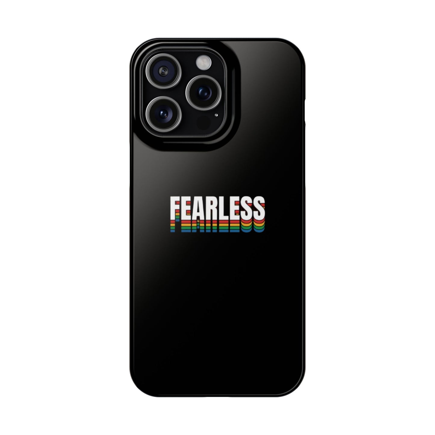 Fearless Slim Phone Case, Stylish Cellphone Cover, Accessory, Gift for Friends