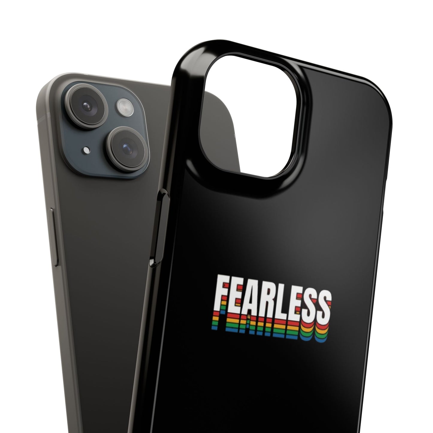Fearless Slim Phone Case, Stylish Cellphone Cover, Accessory, Gift for Friends