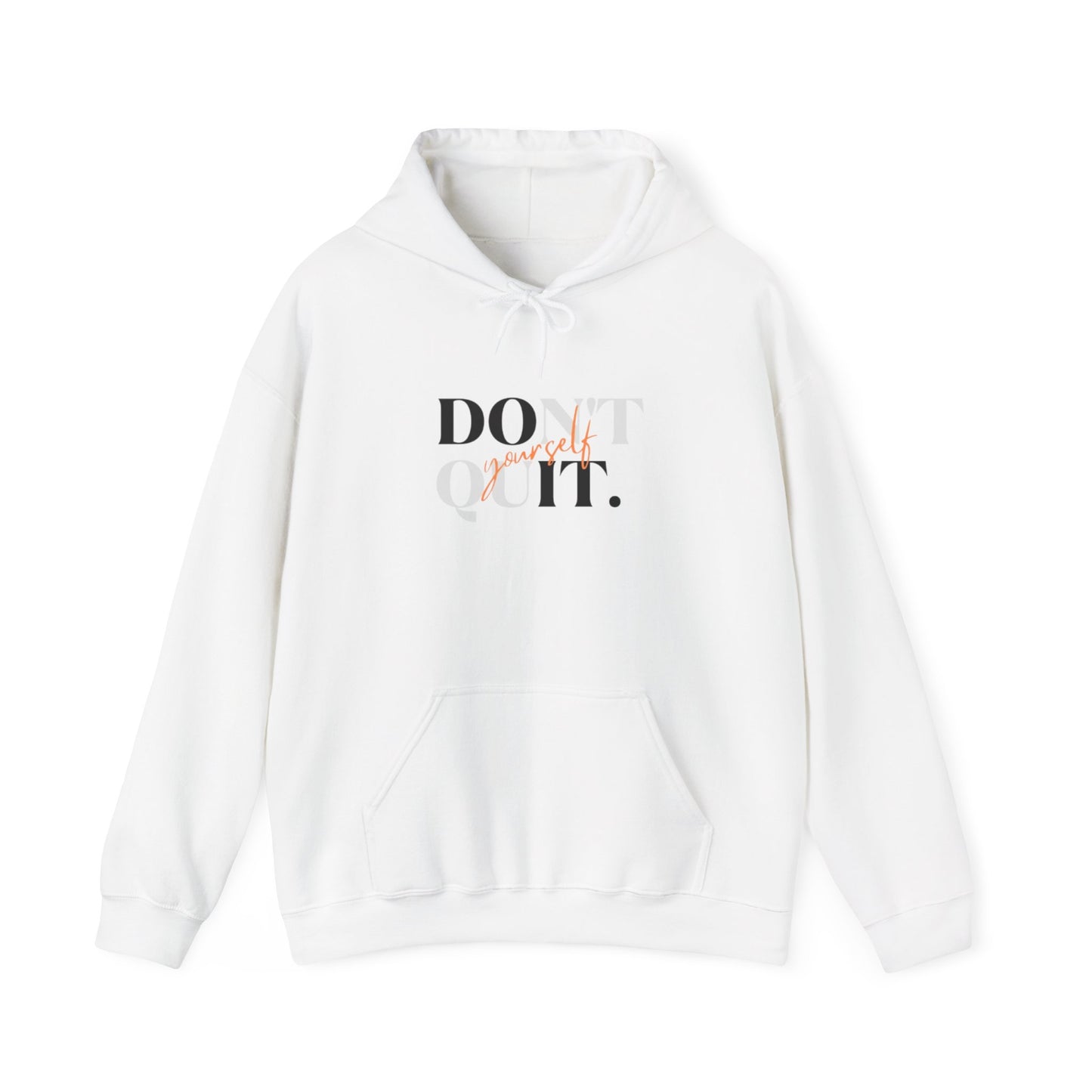 Men Hoodie: Focus on Strength, Unique Design, Fitness Sweatshirt