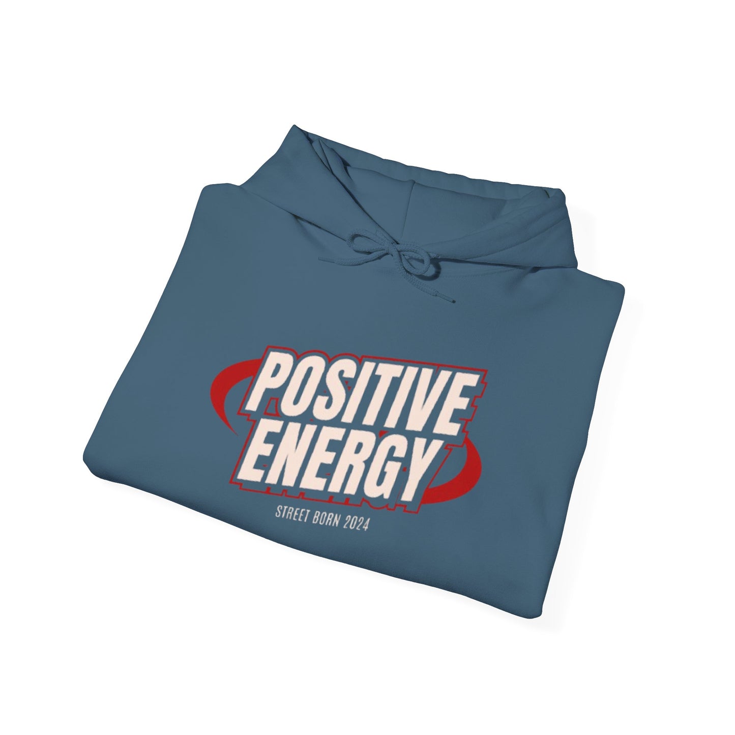 Positive Energy Men Heavy Blend™ Hoodie - Cozy Sweatshirt , Perfect Gift for Holidays, Chill Vibes