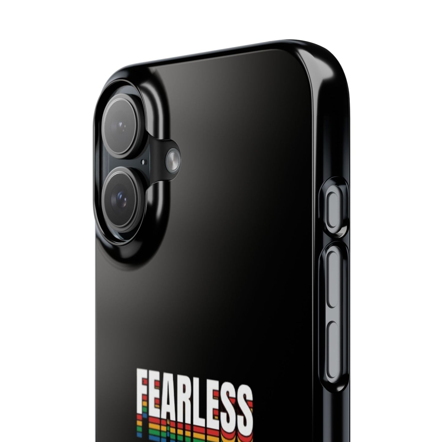Fearless Slim Phone Case, Stylish Cellphone Cover, Accessory, Gift for Friends