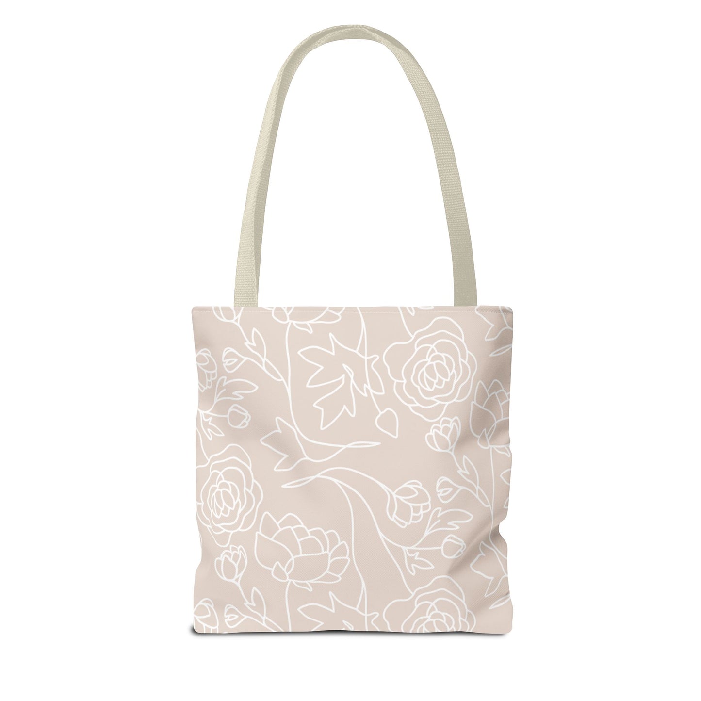 Inspirational Floral Tote Bag |Bag for Everyday Use, Eco-Friendly Gift, Shopping Bag, Beach Tote, Gift for Friends
