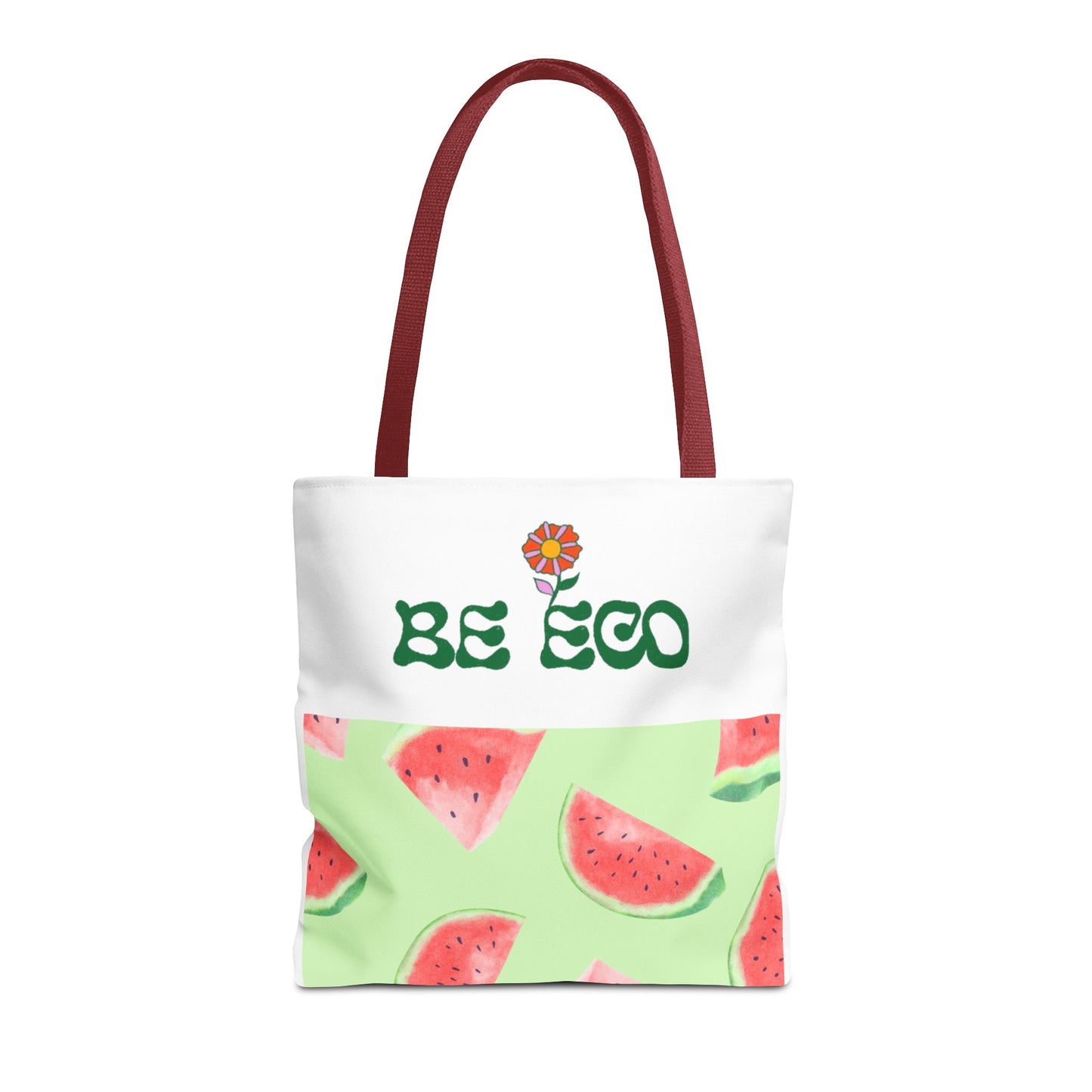 Eco-Friendly Print Tote Bag, Sustainable Summer Accessory, Reusable Grocery Bag, Gift for Eco-Conscious Friends, Beach Bag