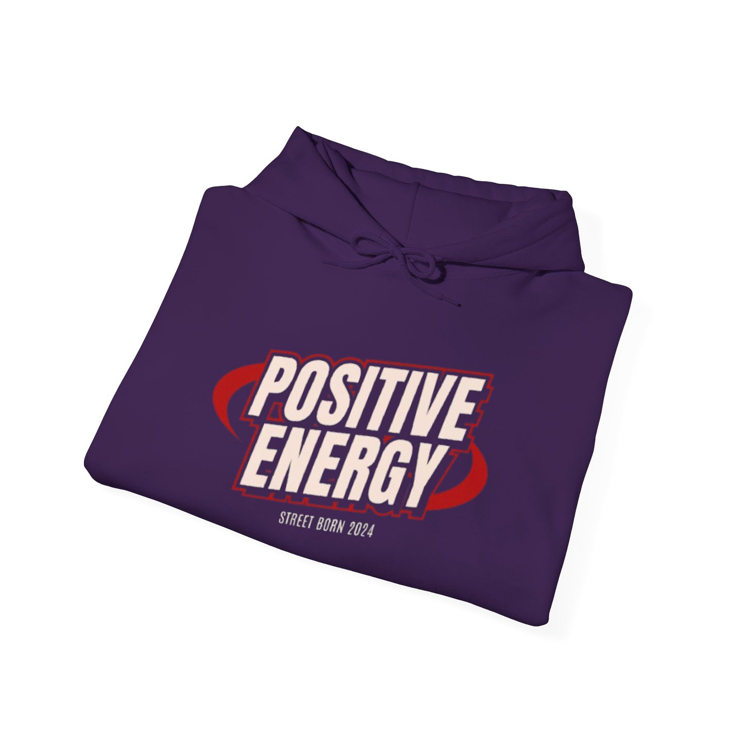 Positive Energy Men Heavy Blend™ Hoodie - Cozy Sweatshirt , Perfect Gift for Holidays, Chill Vibes