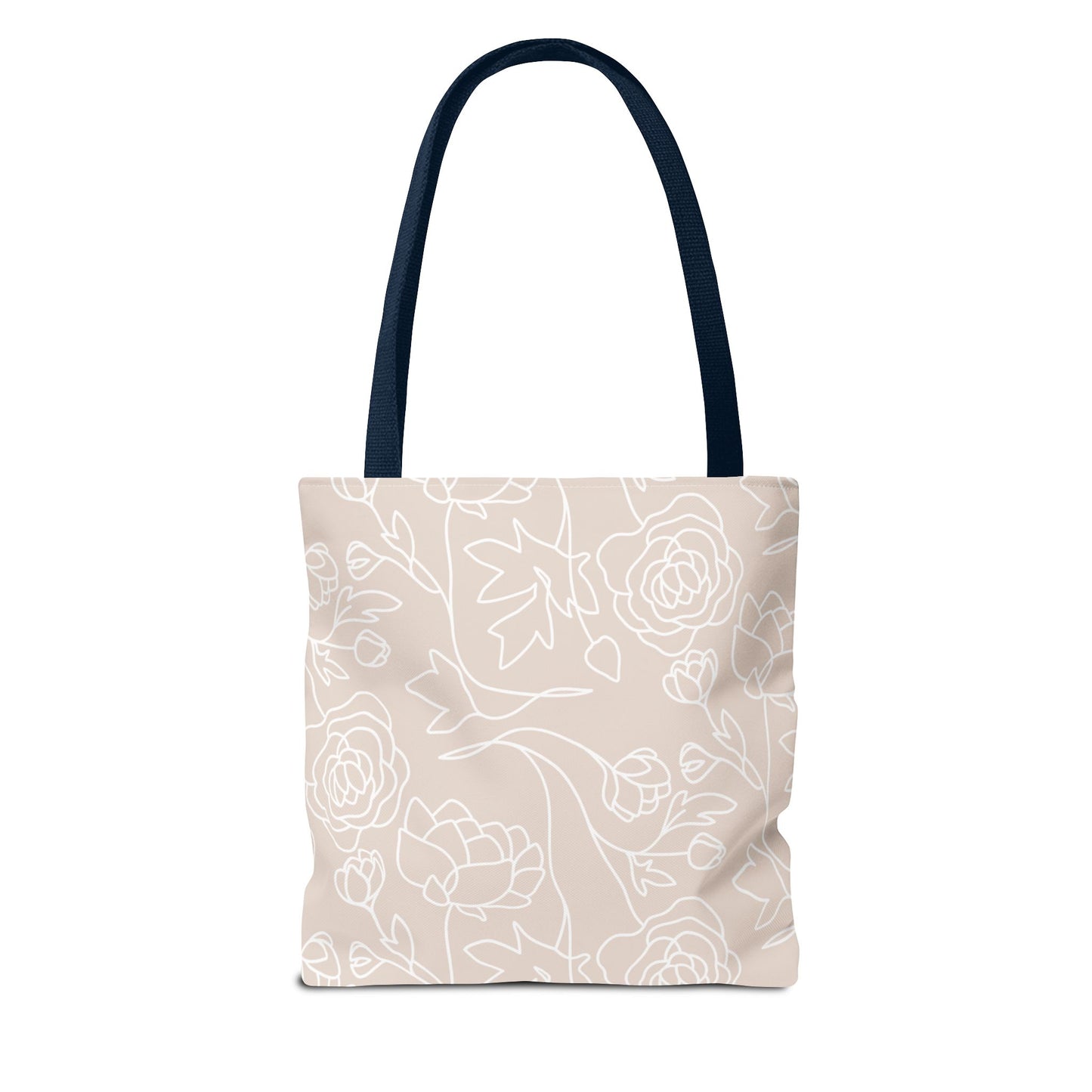 Inspirational Floral Tote Bag |Bag for Everyday Use, Eco-Friendly Gift, Shopping Bag, Beach Tote, Gift for Friends