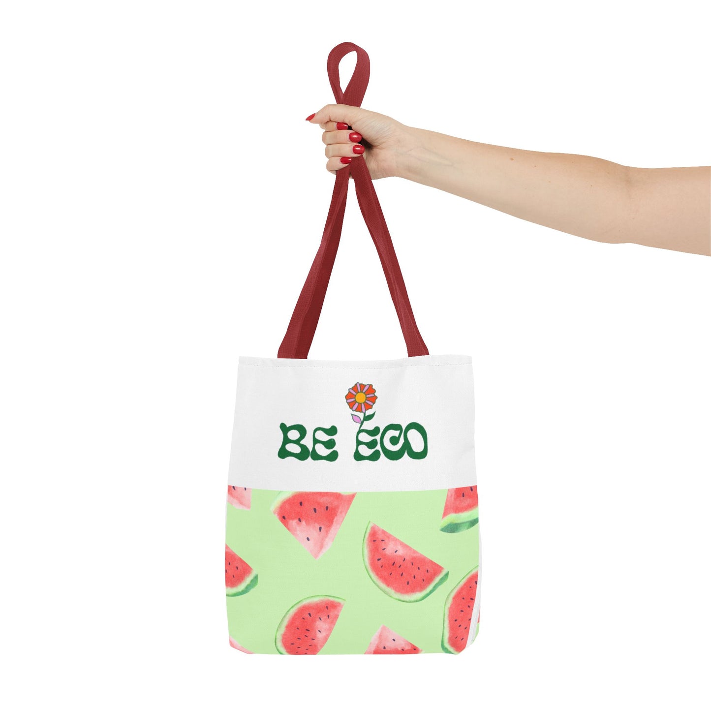 Eco-Friendly Print Tote Bag, Sustainable Summer Accessory, Reusable Grocery Bag, Gift for Eco-Conscious Friends, Beach Bag