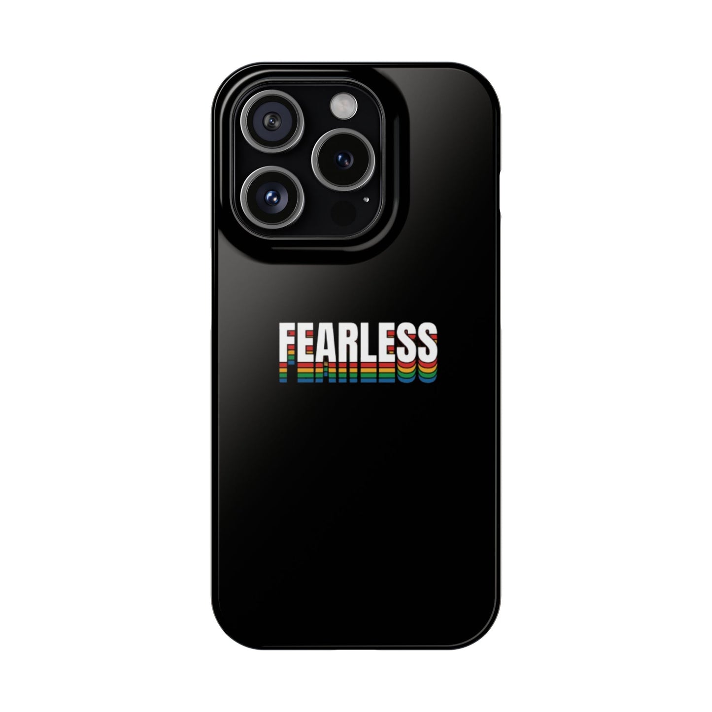 Fearless Slim Phone Case, Stylish Cellphone Cover, Accessory, Gift for Friends