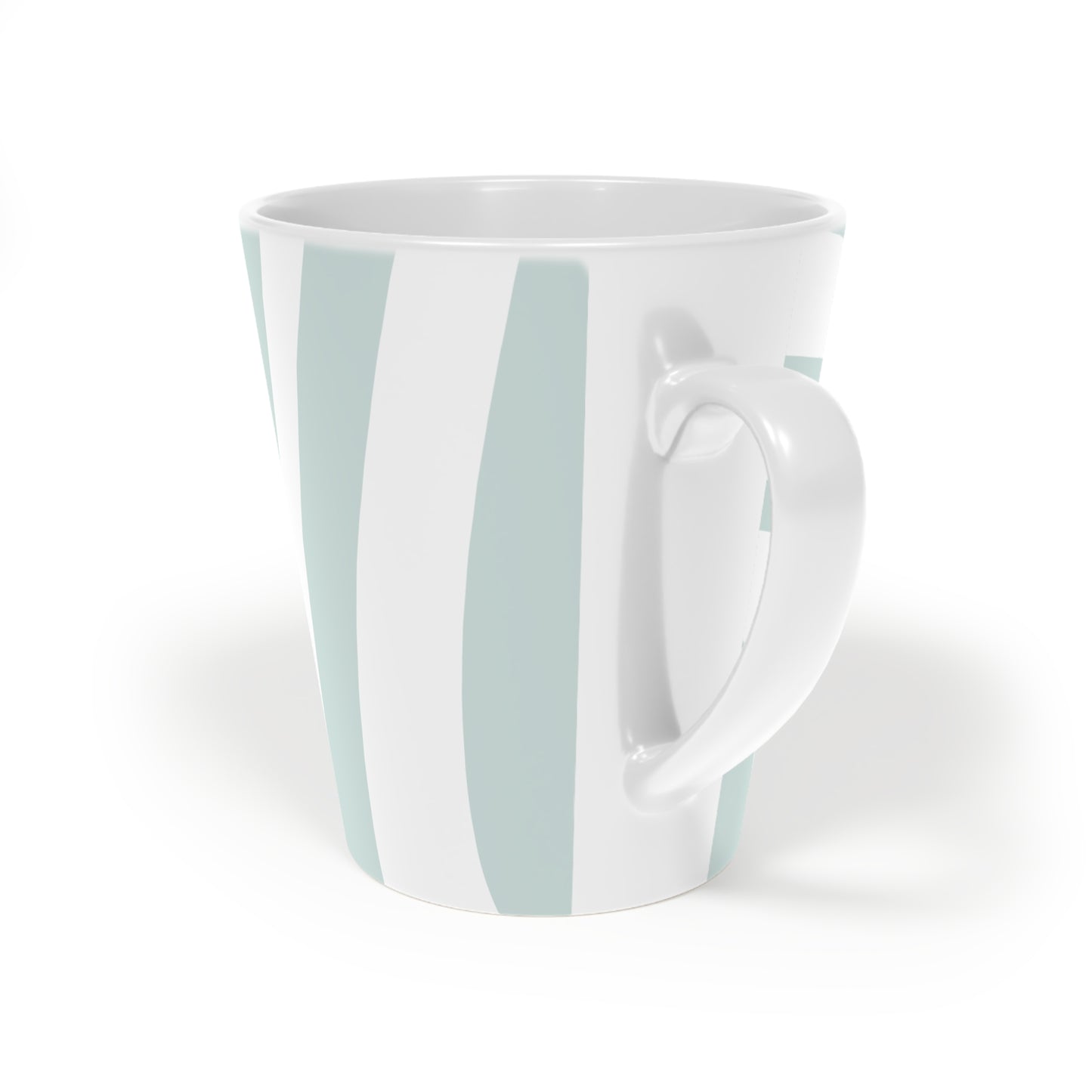Latte Mug - Flower Design, Coffee Cup, Cute Gift, Home Decor, Tea Lover's Mug