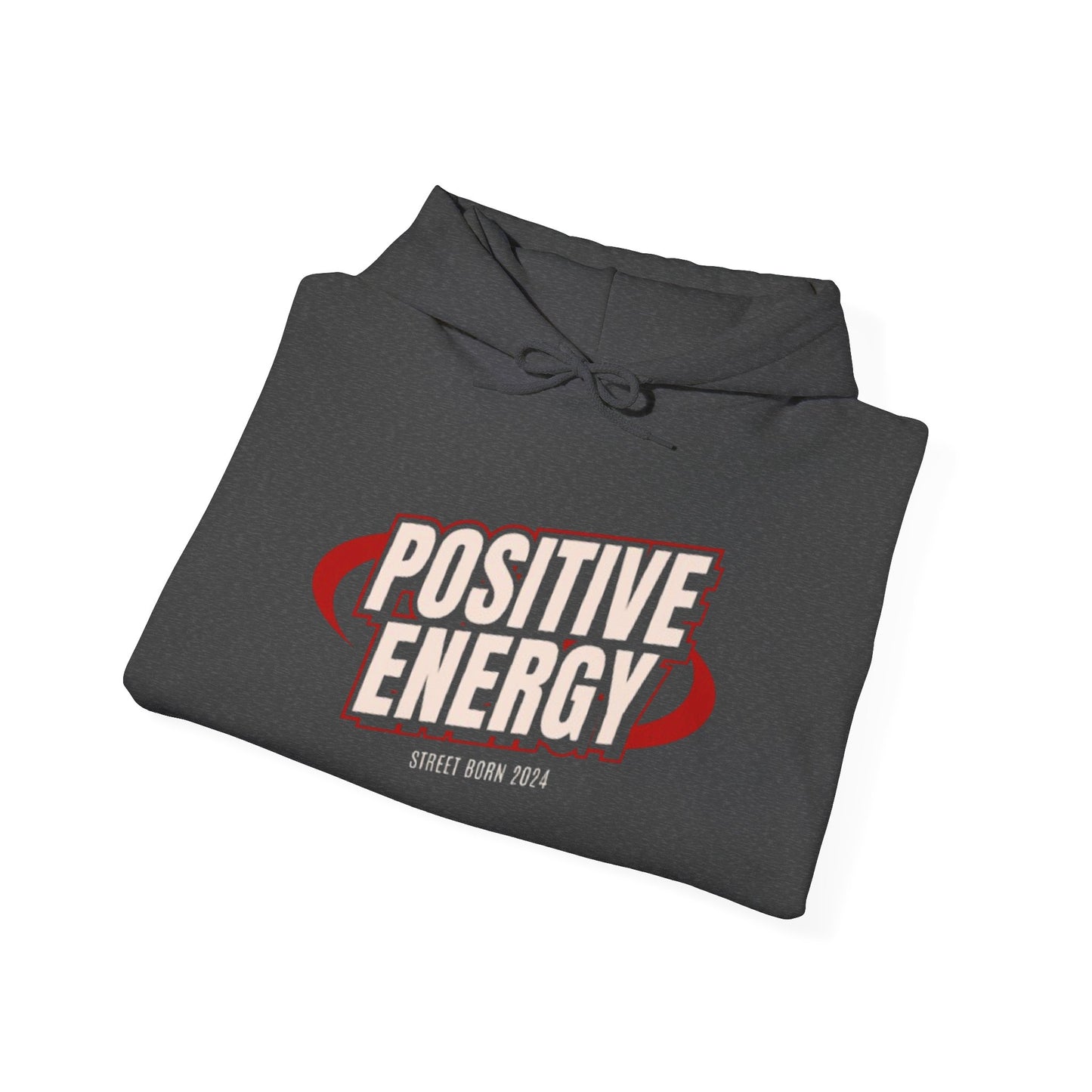 Positive Energy Men Heavy Blend™ Hoodie - Cozy Sweatshirt , Perfect Gift for Holidays, Chill Vibes